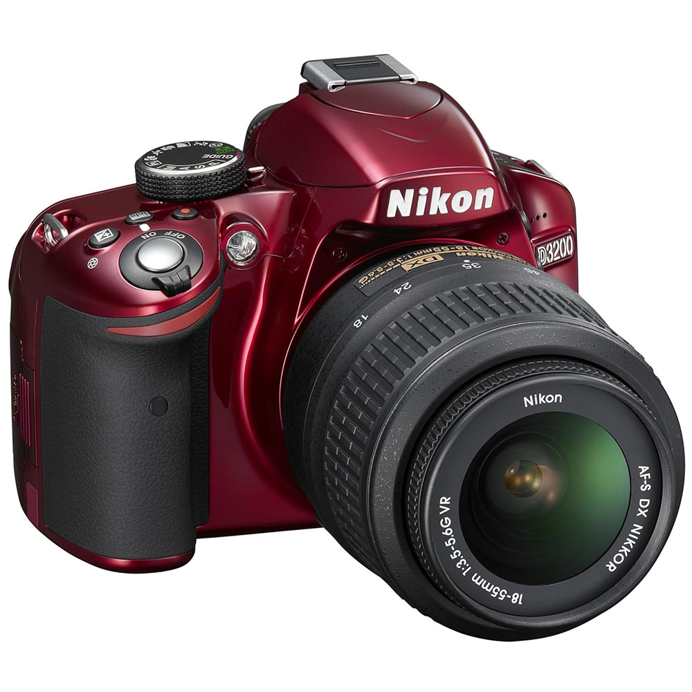 Nikon D3200 24.2 MP CMOS Digital SLR with 18-55mm f/3.5-5.6 Auto Focus-S DX VR NIKKOR Zoom Lens