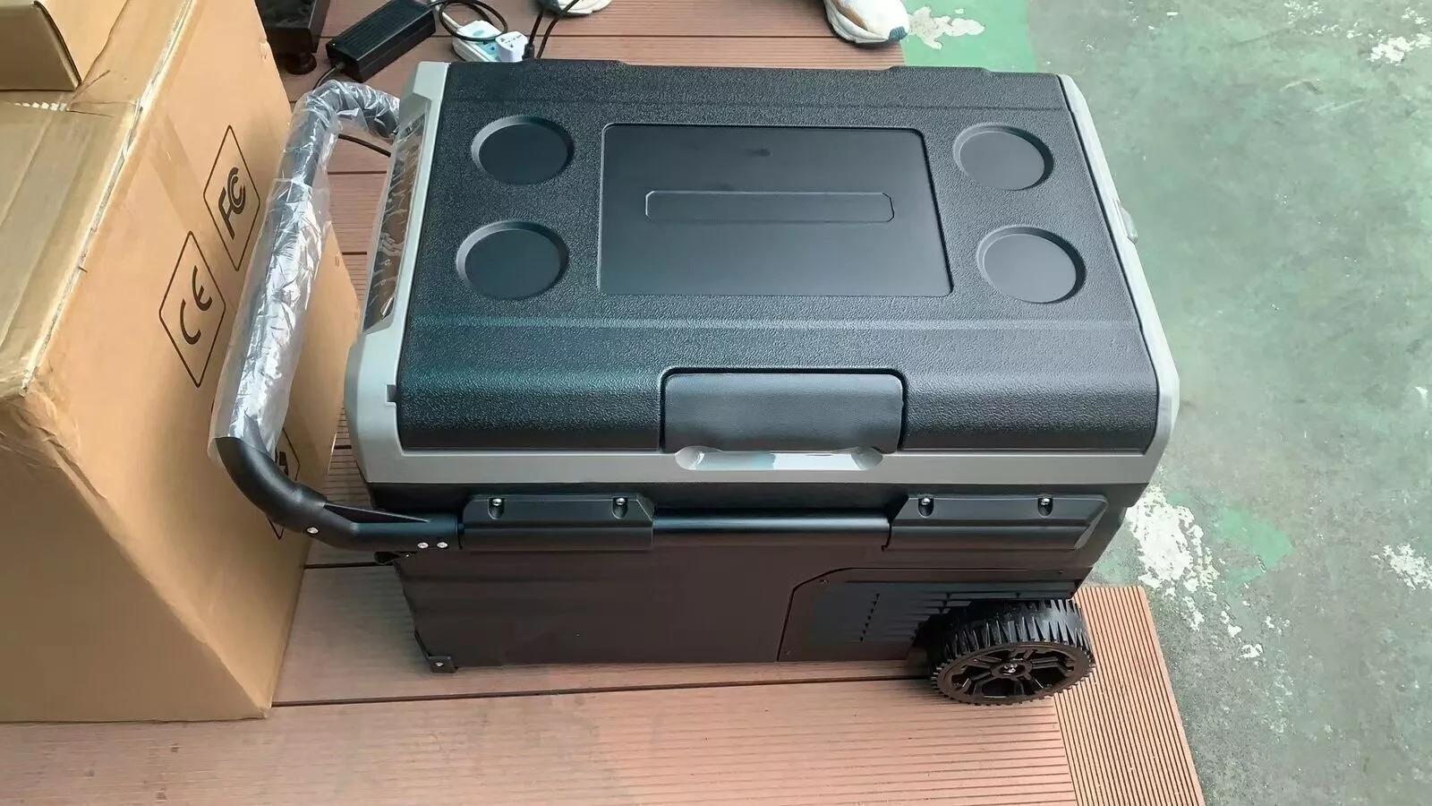 Alpicool TWW35 12v/24v Camper Van Fridge Motorhome Caravan Freezer Cool to -20c