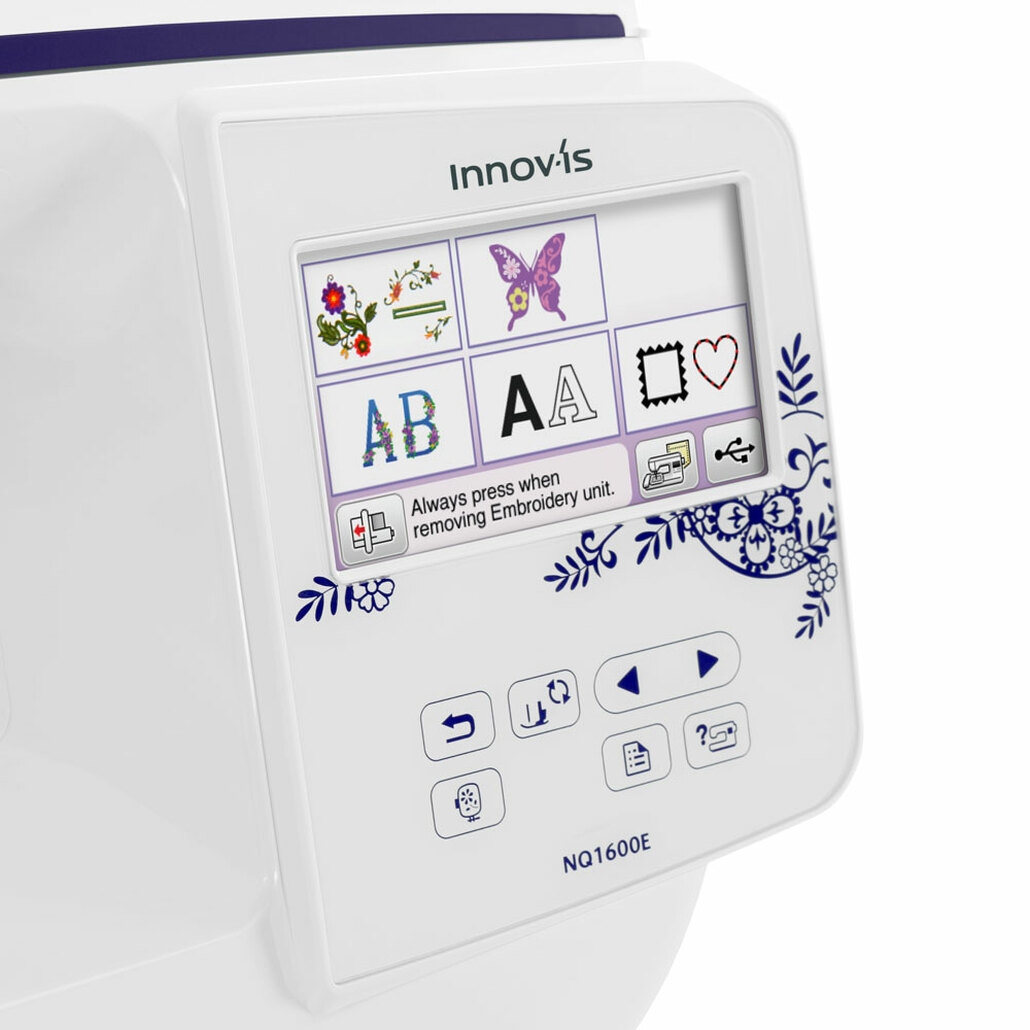 Bro Innov-ís NQ1600E (NQ 1600E) Embroidery Machine / Optional Grand Slam Embroidery Package