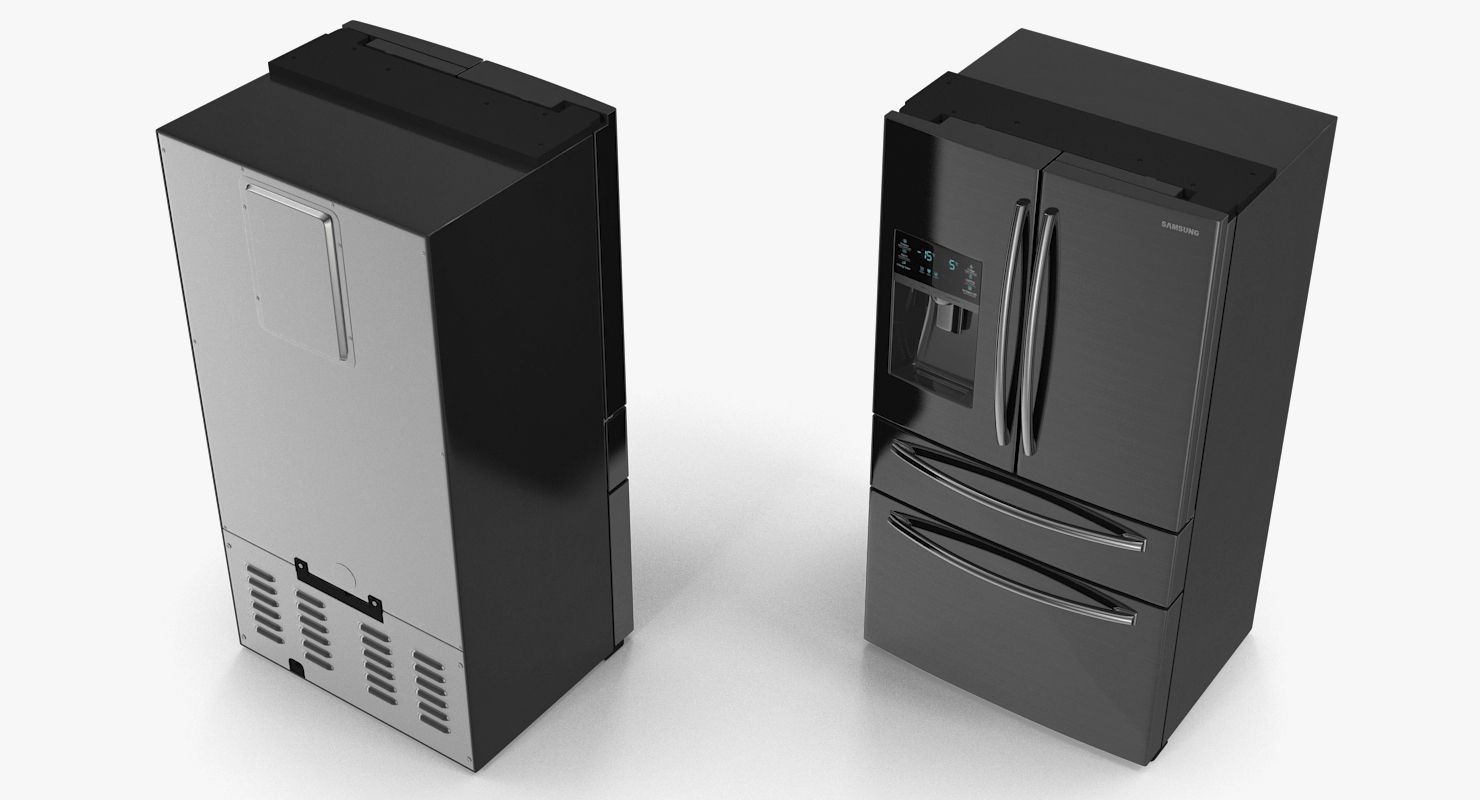 Samsung 4 Door Refrigerator with FlexZone Drawer Steel