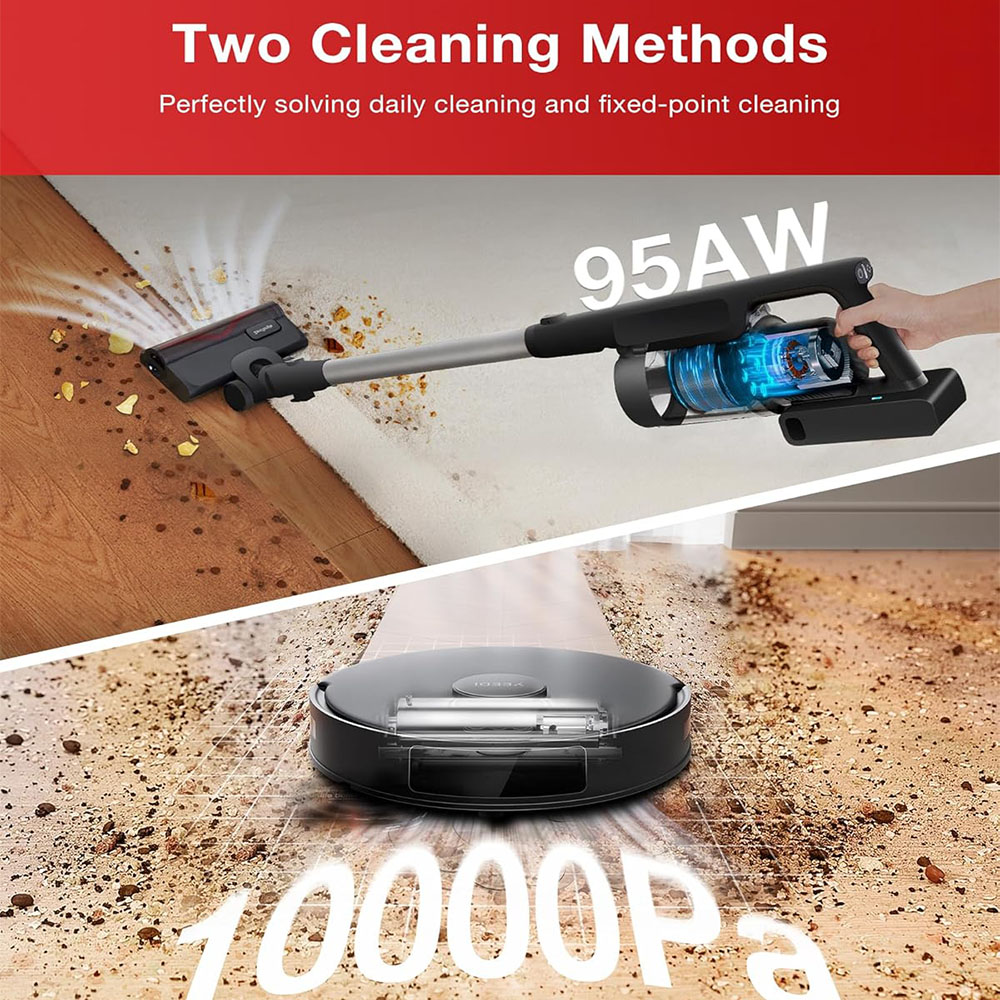 Yeedi C12 Combo Cordless Stick Vacuum