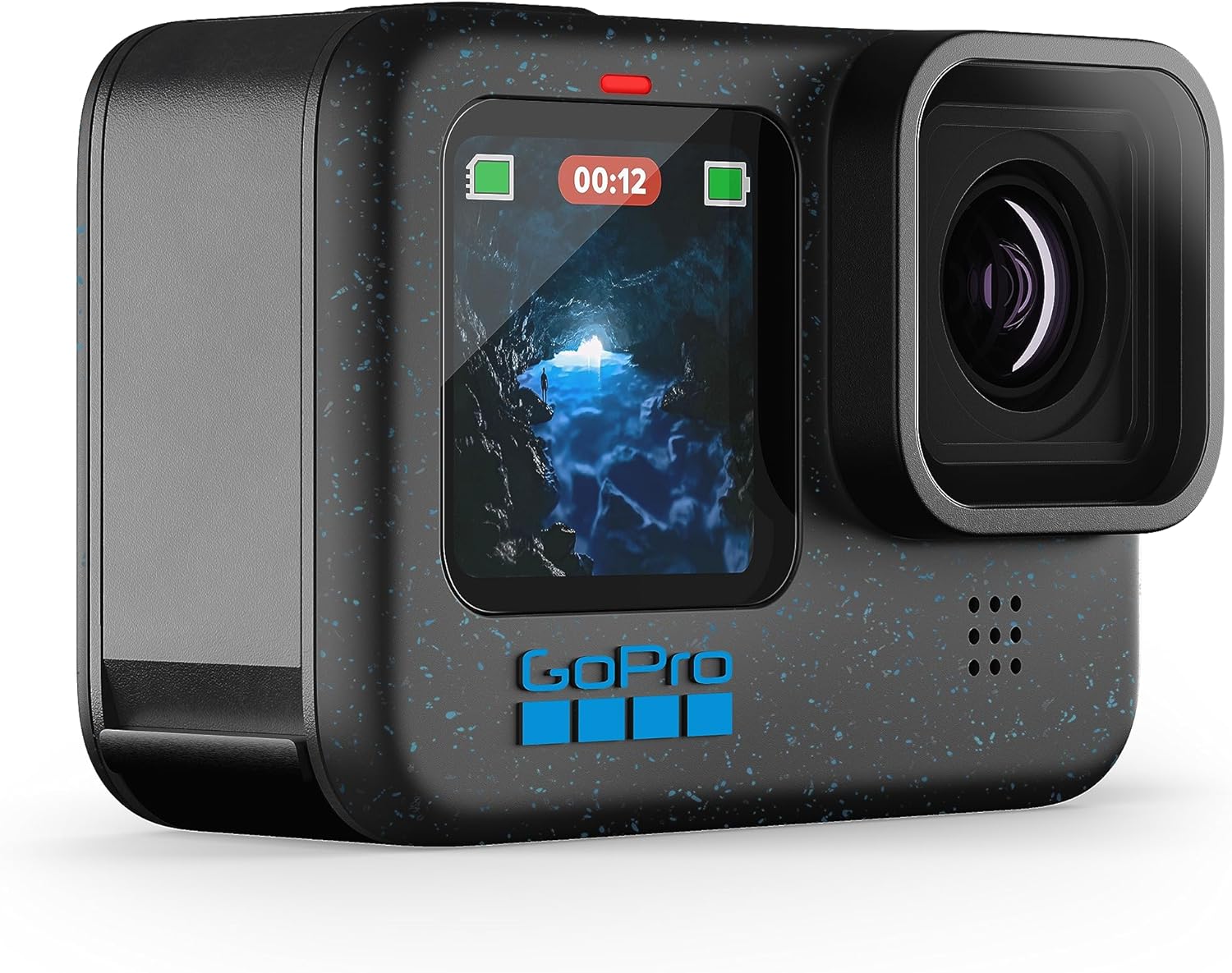 GoPro HERO12 Black - Waterproof Action Camera with 5.3K60 Ultra HD Video, 27MP Photos, HDR, 1/1.9