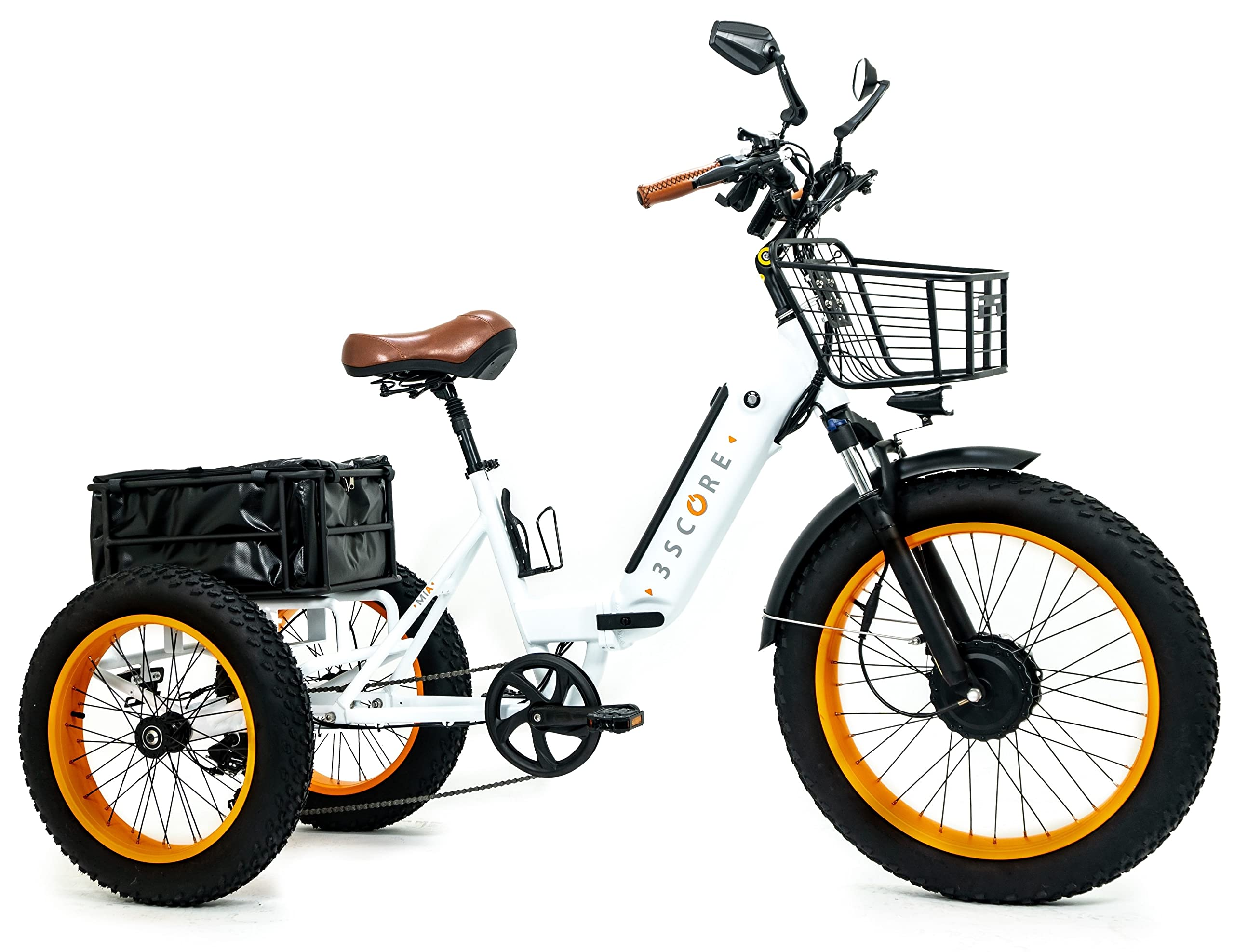 Electric Fat Trike 750W Motor & 48V Lithium Rechargeable Battery - Etrike 24 Inch Fat Tire
