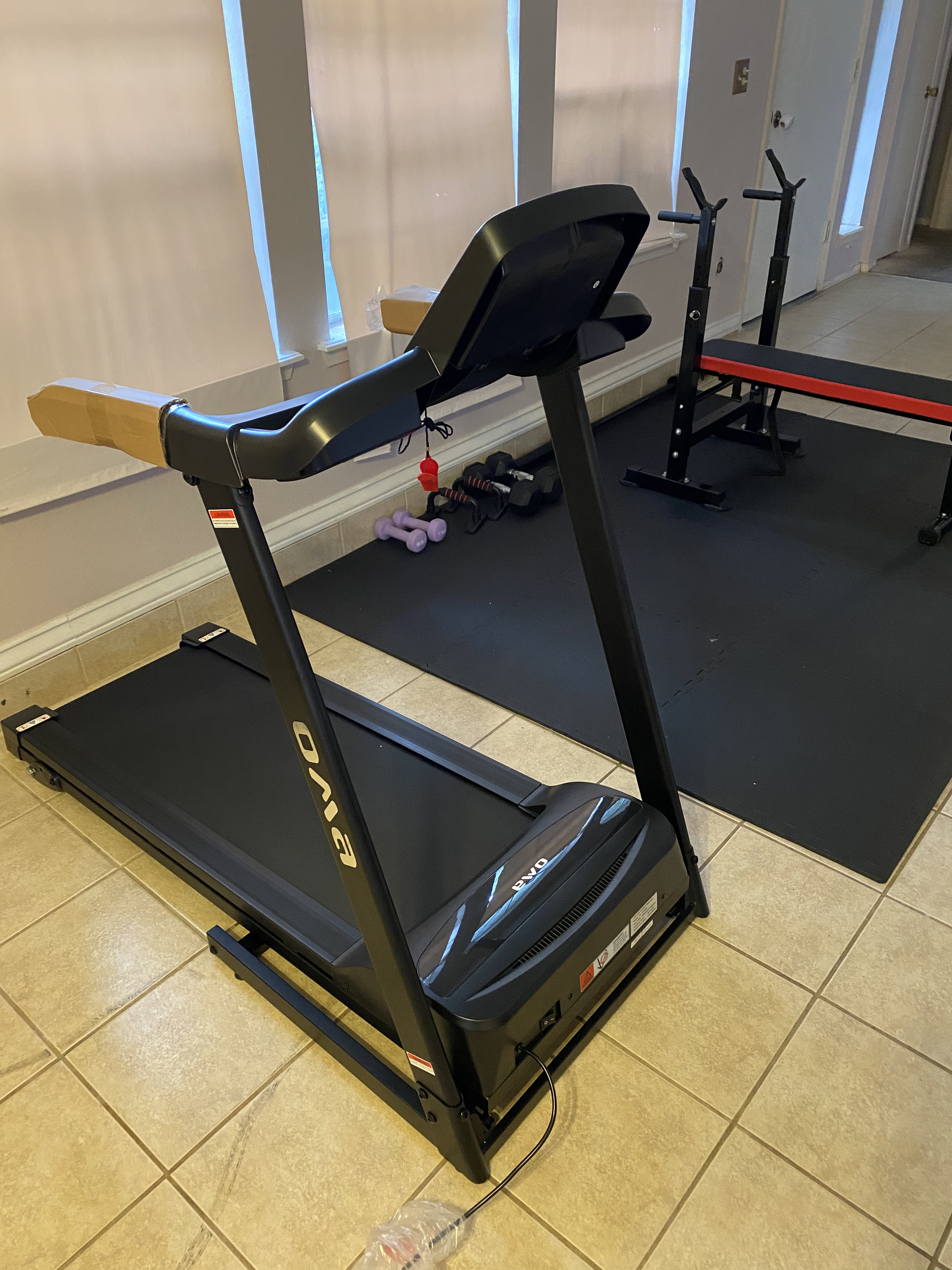 Treadmills for Home 1017EB 7200EB 5108EB, Max 2.5HP 300 LBS Capacity Folding Treadmill