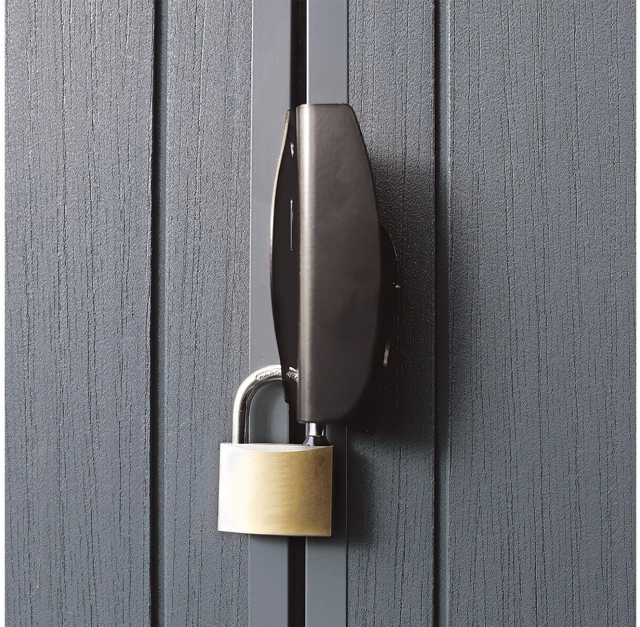 Keter Darwin 6 X 4 Ft Double Door Shed, Garden Storage Shed - Grey